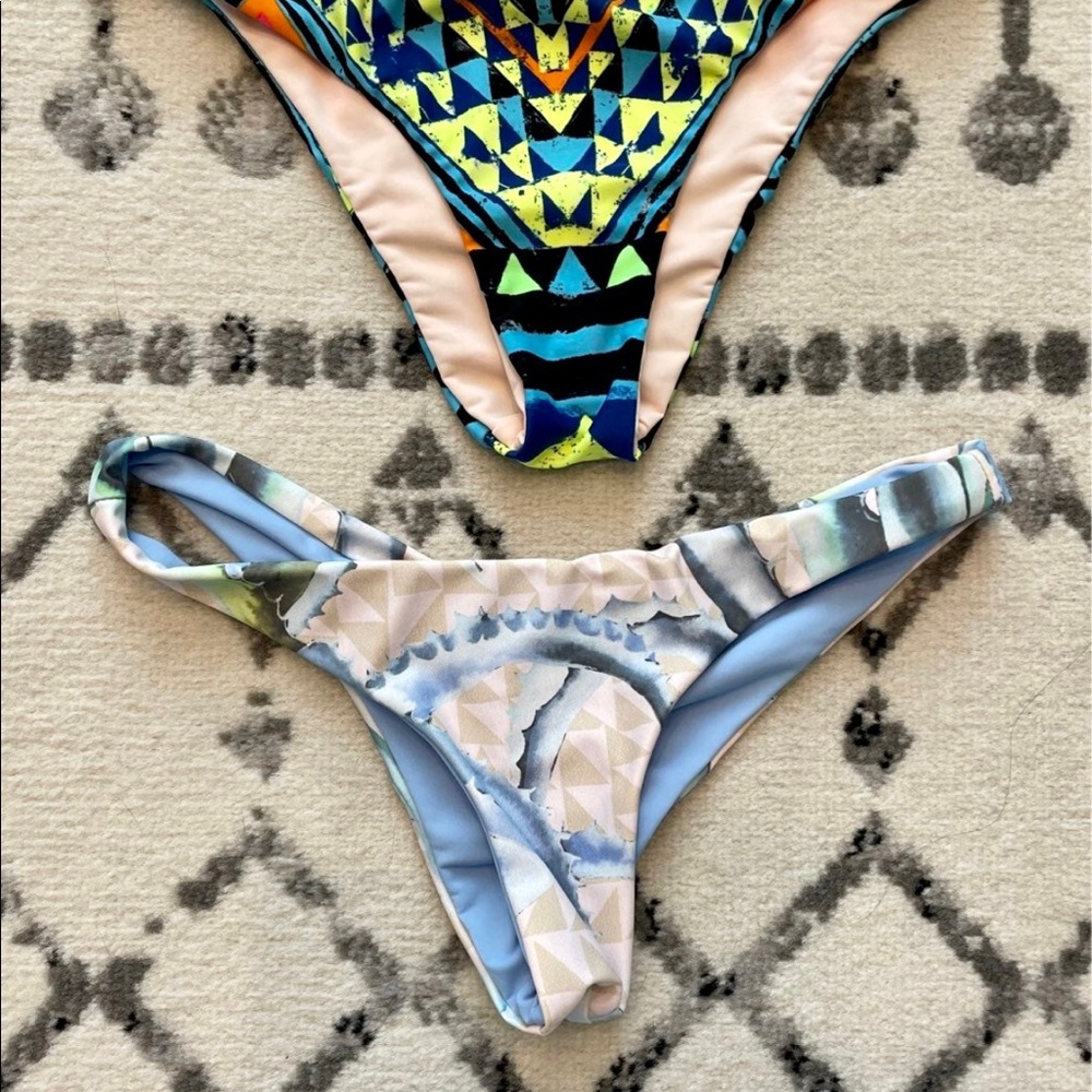 NWOT Two Mara Hoffman bikini bottoms, size XS - Picture 3 of 8